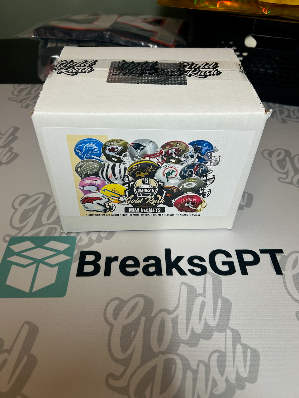 fictional football helmets Signed Mini Football Helmet